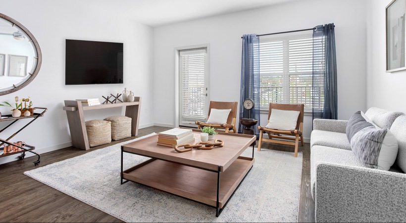 Beautiful living areas to match your lifestyle access to private balcony in living room