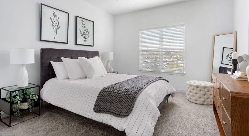 Bedroom options to fit every lifestyle carpeted bedroom with natural lighting