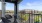 furnished balcony with street views